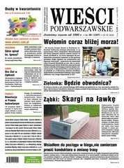 : Wieści Podwarszawskie - e-wydanie – 39/2020