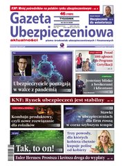 : Gazeta Ubezpieczeniowa - e-wydanie – 46/2020