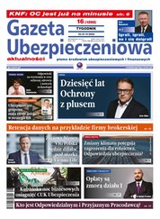 : Gazeta Ubezpieczeniowa - e-wydanie – 16/2024